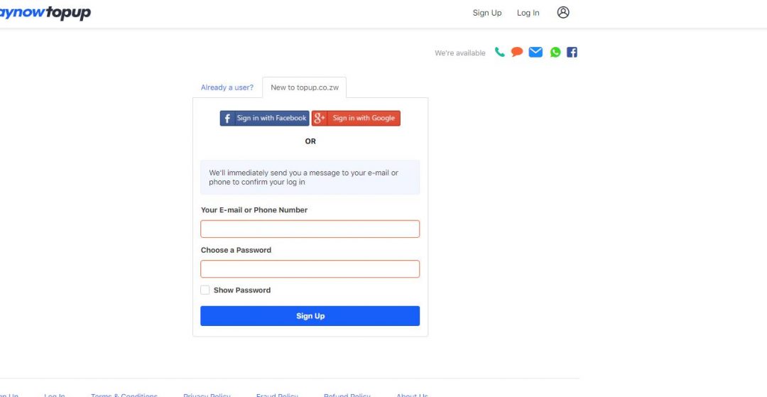 How to Create a User Profile in Paynow Topup Paynow Blog